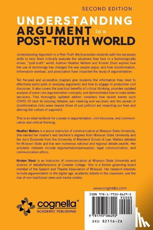 Walters, Heather, Stout, Kristen - Understanding Argument in a Post-Truth World