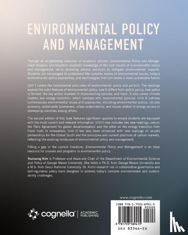  - Environmental Policy and Management