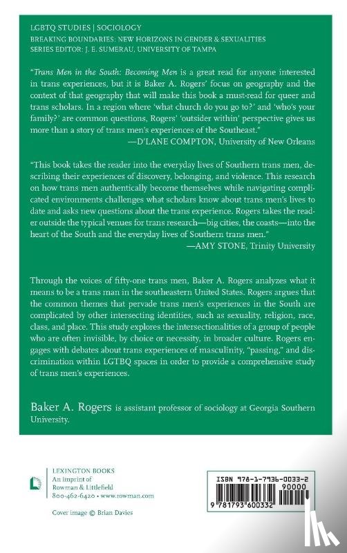 Rogers, Baker A. - Trans Men in the South