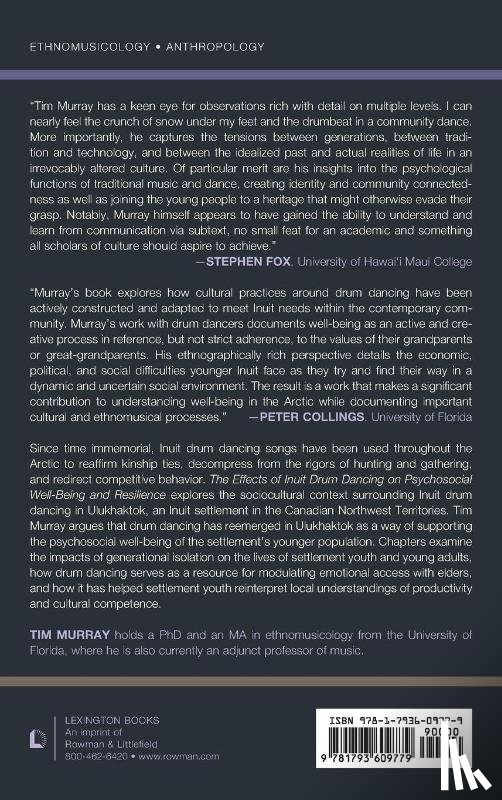 Murray, Tim - The Effects of Inuit Drum Dancing on Psychosocial Well-Being and Resilience