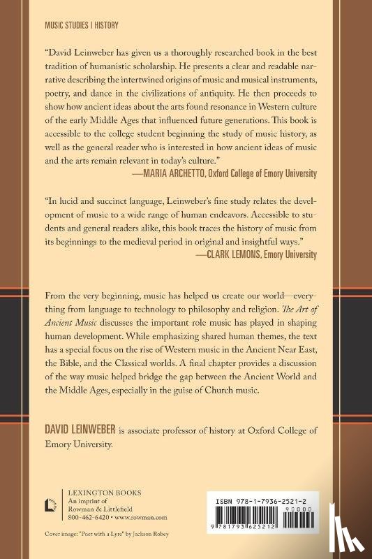 Leinweber, David Walter - The Art of Ancient Music