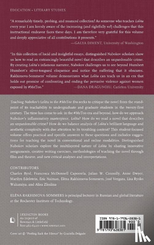  - Teaching Nabokov's Lolita in the #MeToo Era