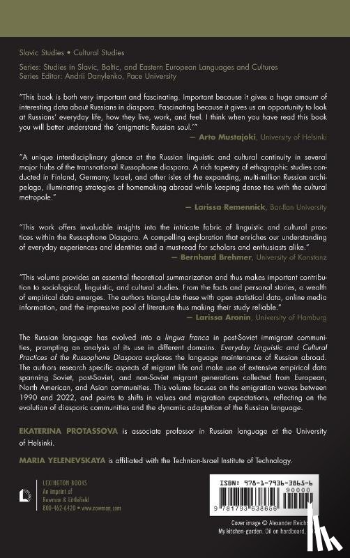 Protassova, Ekaterina, Yelenevskaya, Maria - Everyday Linguistic and Cultural Practices of the Russophone Diaspora