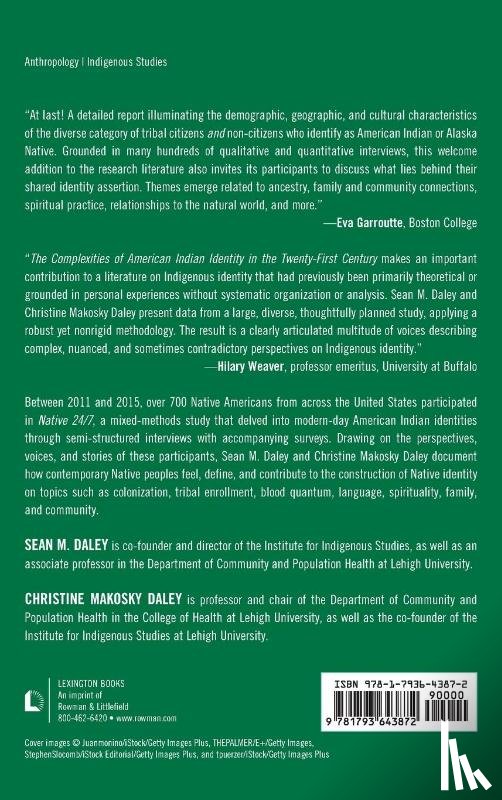 Daley, Sean M., Daley, Christine Makosky - The Complexities of American Indian Identity in the Twenty-First Century