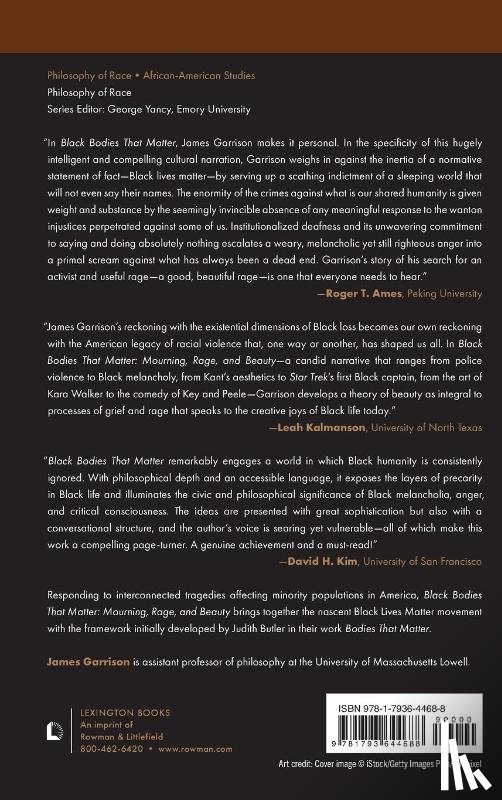 Garrison, James - Black Bodies That Matter