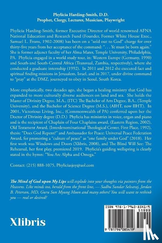 Entrelle, Phylicia - The Mind of God Upon My Lips