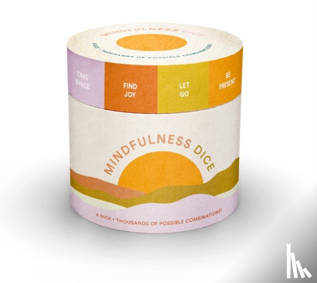 Chronicle Books - Mindfulness Dice: 6 Dice, Thousands of Possible Combinations!