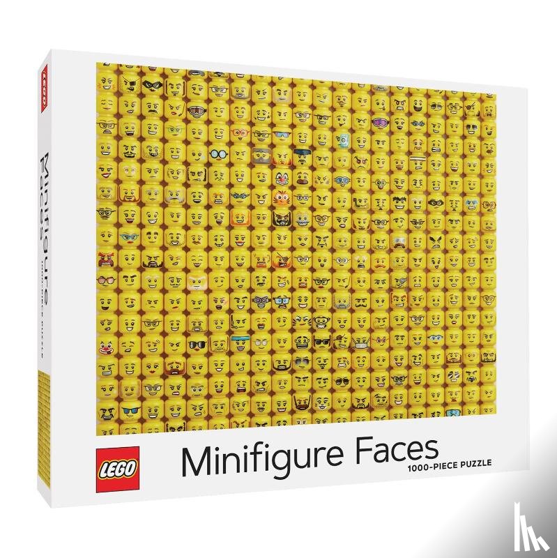 LEGO, Lydia, Clair - LEGO® Minifigure Faces 1000-Piece Puzzle