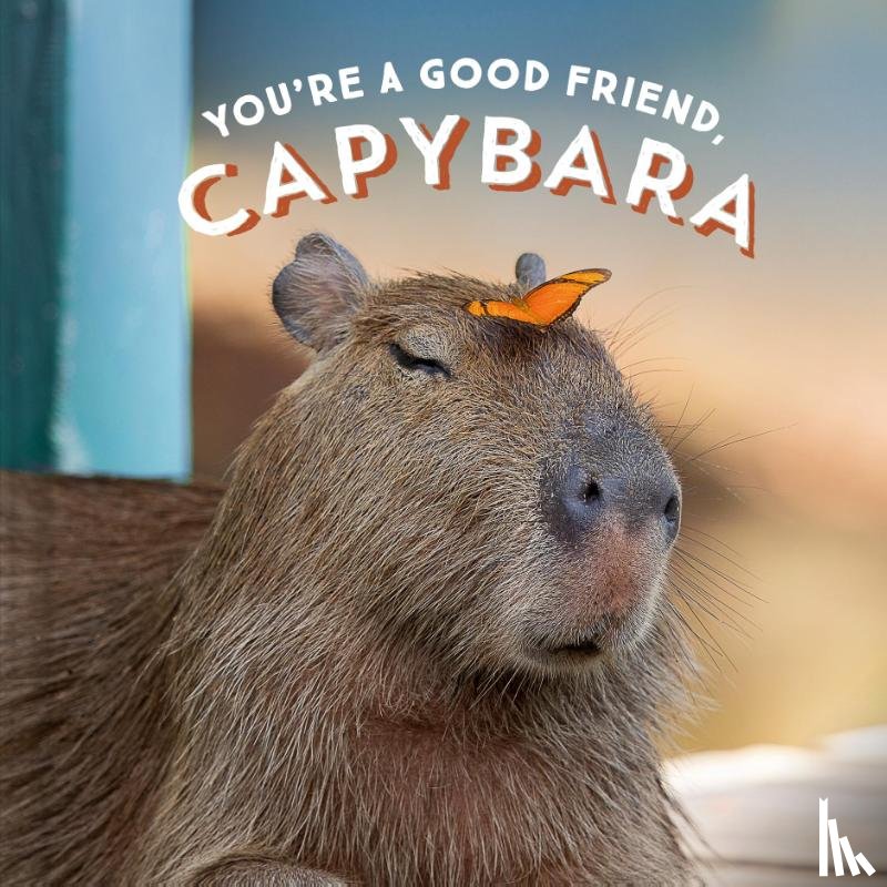 Chronicle Books - You're a Good Friend, Capybara