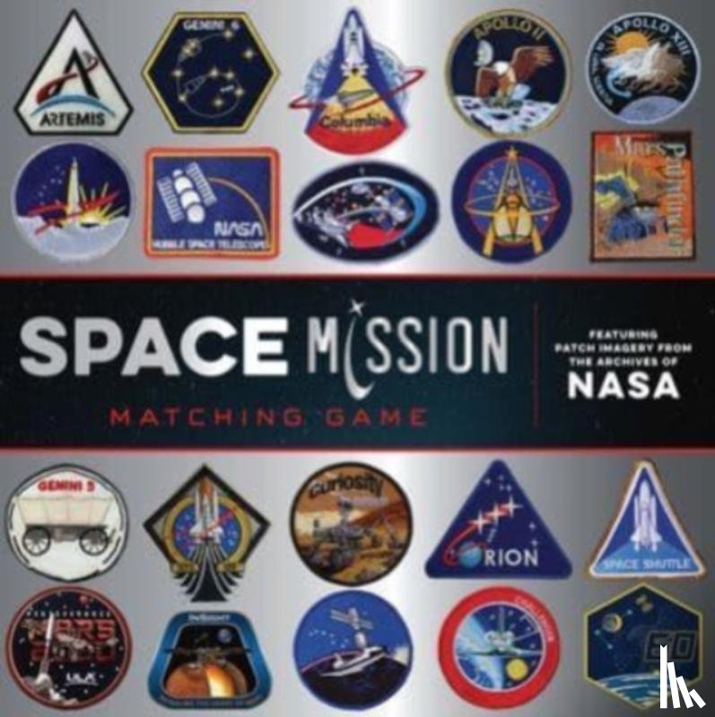 Chronicle Books - Space Mission Matching Game: Featuring Patch Imagery from the Archives of NASA