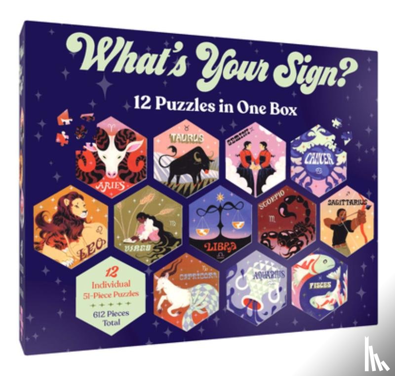 Chronicle Books - 12 Puzzles in One Box: What's Your Sign?