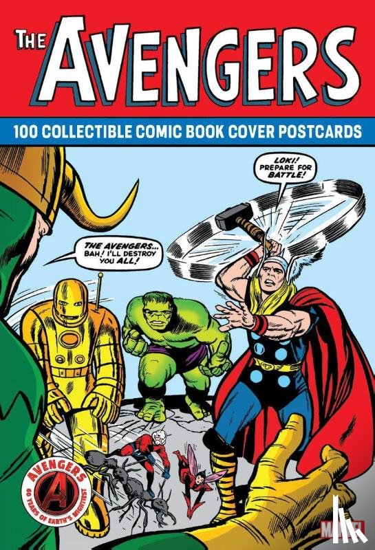 Entertainment, Marvel - Avengers: 100 Collectible Comic Book Cover Postcards