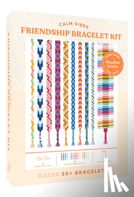 Chronicle Books - Mindful Crafts: Calm Vibes Friendship Bracelet Kit