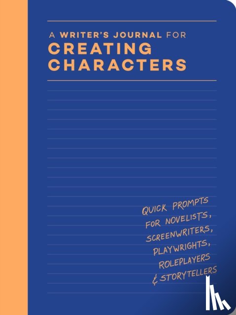 Chronicle Books - A Writer’s Journal for Creating Characters