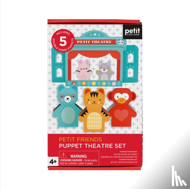 Petit Collage - Petit Friends Finger Puppet Set
