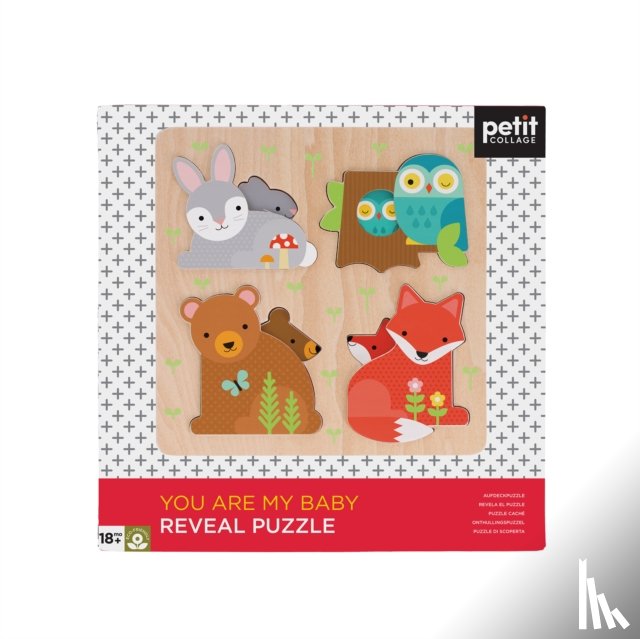 Petit Collage - Reveal Puzzle: You Are My Baby