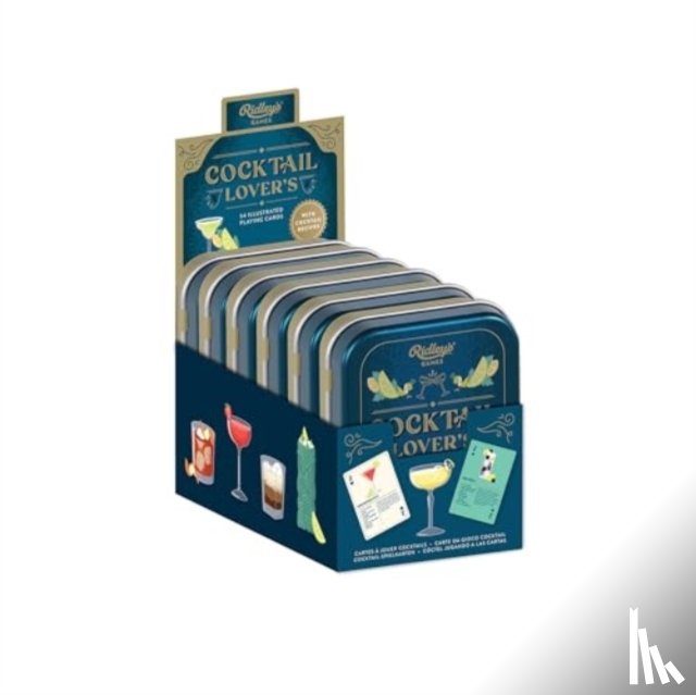 Ridley's Games - Cocktail Lover's Playing Cards CDU of 6
