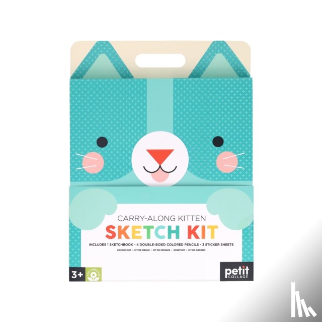 Petit Collage - Carry-Along Kitten Sketch Kit