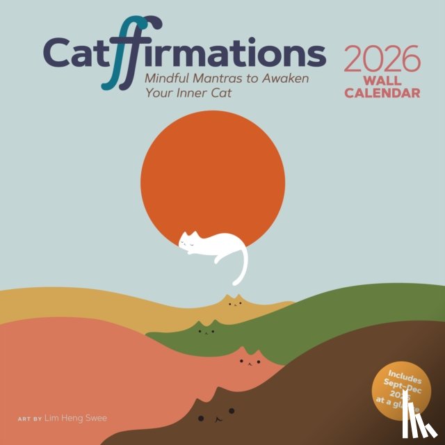 Swee, Lim Heng - Catffirmations 2026 Wall Calendar