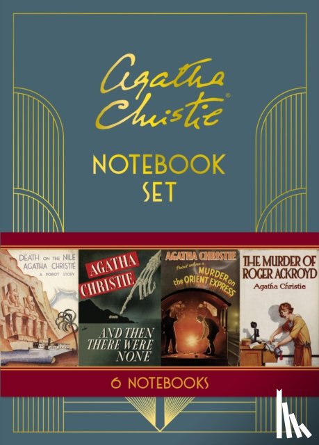 Chronicle Books - Agatha Christie Notebook Set