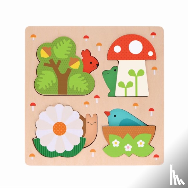 Petit Collage - Reveal Puzzle: This Is My Home