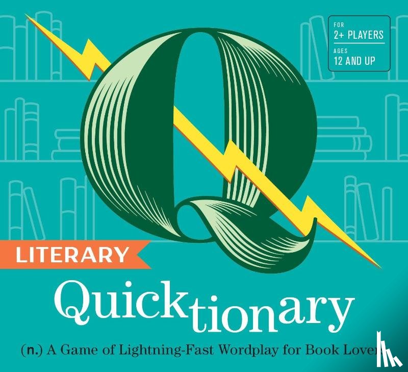 Chronicle Books, Chronicle - Literary Quicktionary: (N.) a Game of Lightning-Fast Wordplay for Book Lovers