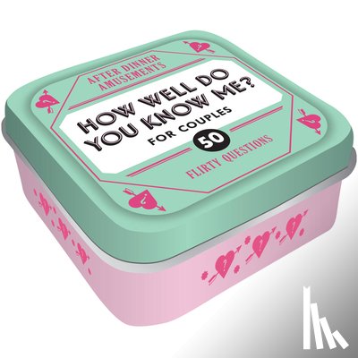 Chronicle Books, Chronicle - After Dinner Amusements: How Well Do You Know Me? for Couples: 50 Flirty Questions