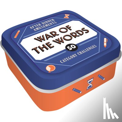 Chronicle Books, Chronicle - After Dinner Amusements: War of the Words: 50 Category Challenges