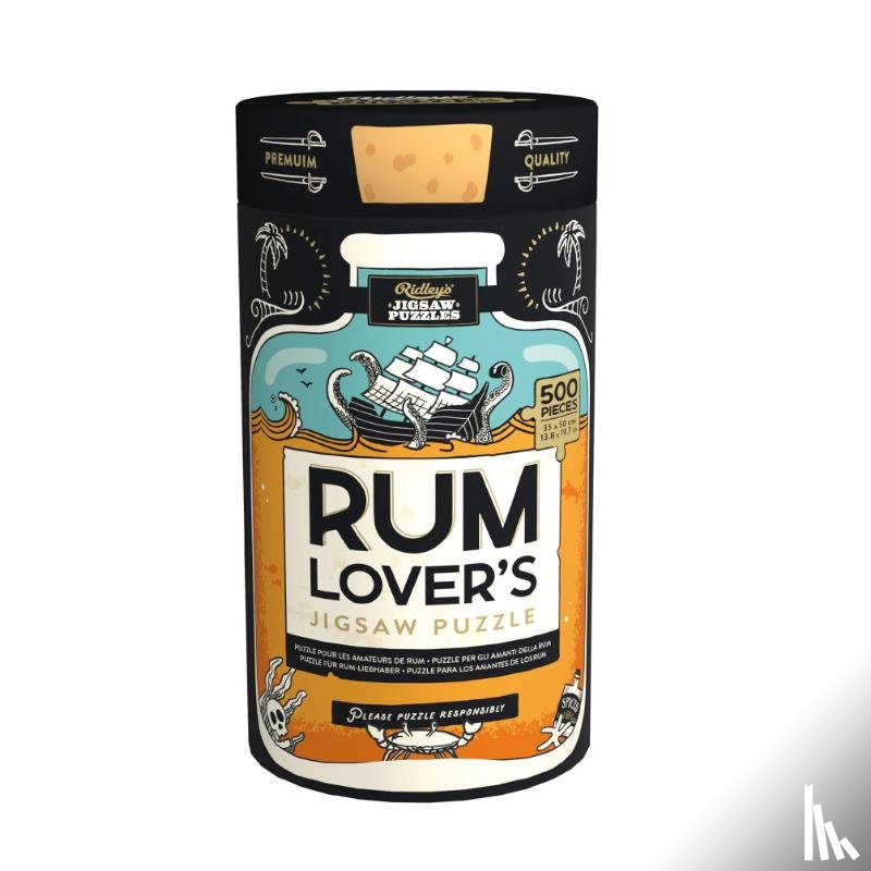 Ridley's Games - Rum Lover's 500-piece Jigsaw Puzzle