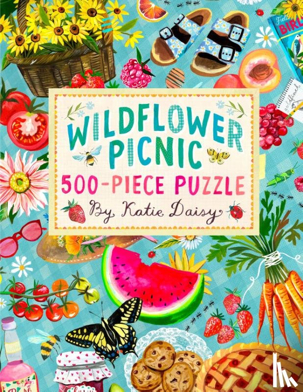 Daisy, Katie - Wildflower Picnic 500-Piece Puzzle