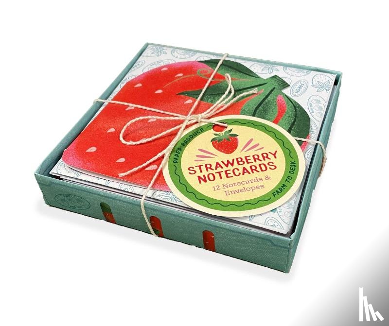 Chronicle Books - Paper Produce Strawberry Notecards