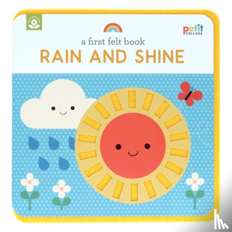 Petit Collage - A First Felt Book: Rain and Shine