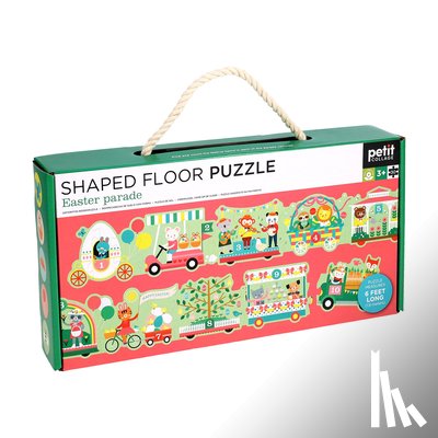 Petit Collage - Easter Parade Shaped Floor Puzzle