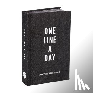 Chronicle Books - Black Canvas One Line a Day