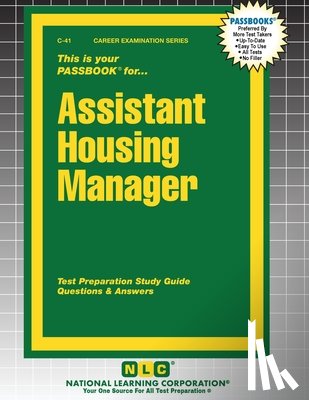 Passbooks - Assistant Housing Manager
