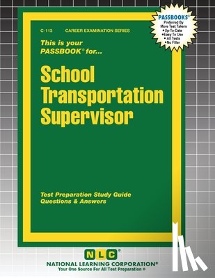 Passbooks - School Transportation Supervisor