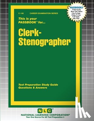 Passbooks - Clerk-Stenographer