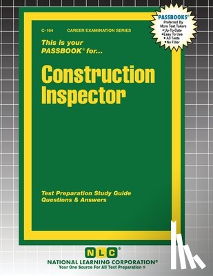 Passbooks - Construction Inspector