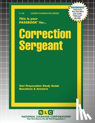 Passbooks - Correction Sergeant