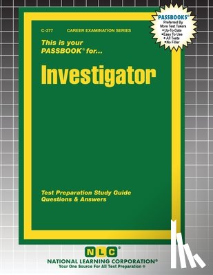 Passbooks - Investigator