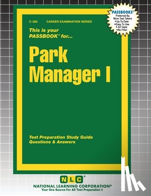 Passbooks - Park Manager I