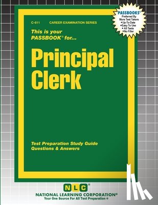 Passbooks - Principal Clerk