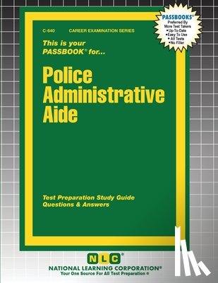 Passbooks - Police Administrative Aide