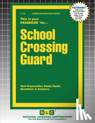 Passbooks - School Crossing Guard
