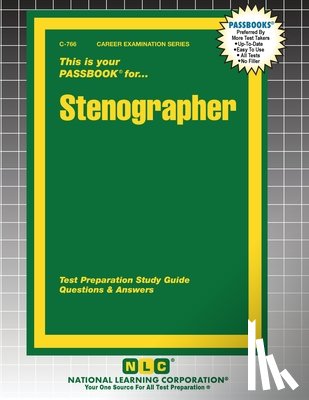 Passbooks - Stenographer