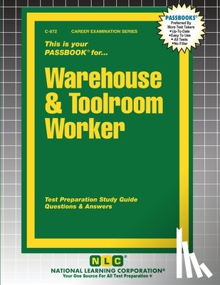 Passbooks - Warehouse and Toolroom Worker