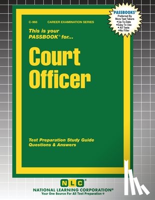 Passbooks - Court Officer
