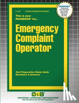 Passbooks - Emergency Complaint Operator