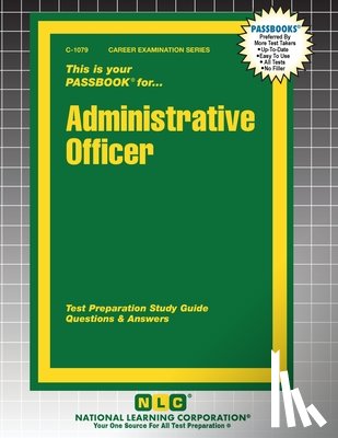 Passbooks - Administrative Officer