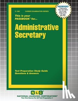 Passbooks - Administrative Secretary